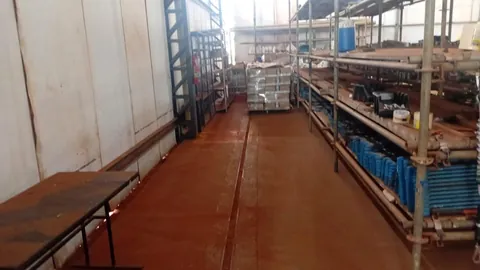 Corredor de materiais